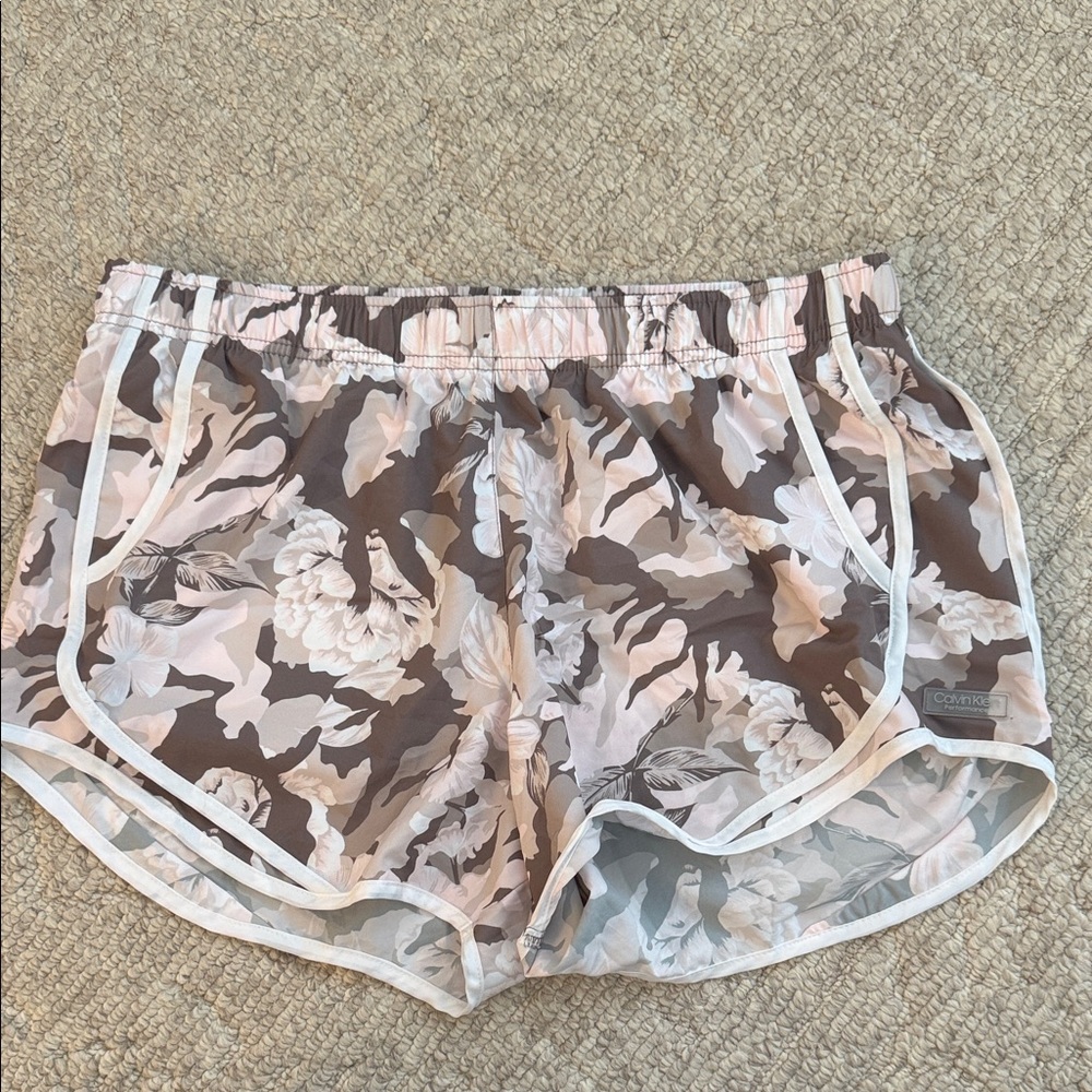 Calvin Klein Floral Performance Shorts